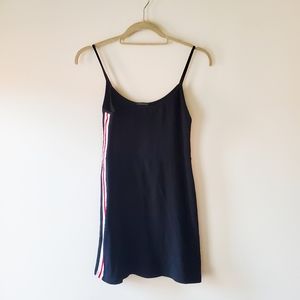 Black mini dress